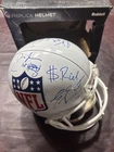 2013 Signed NFL Draft Replica Riddell Helmet - 13 Signatures