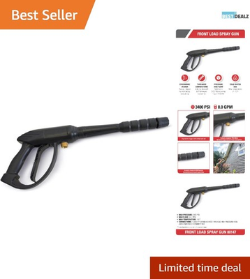 #ad Metal Pressure Washer Spray Gun with M22 Connections for 3400 PSI Cleaning $50.99