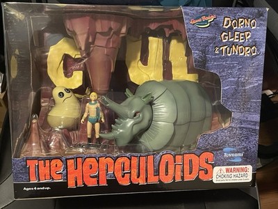 Toynami The Herculoids Dorno Gleep Tundro Boxed  Collection - MINT Condition  
