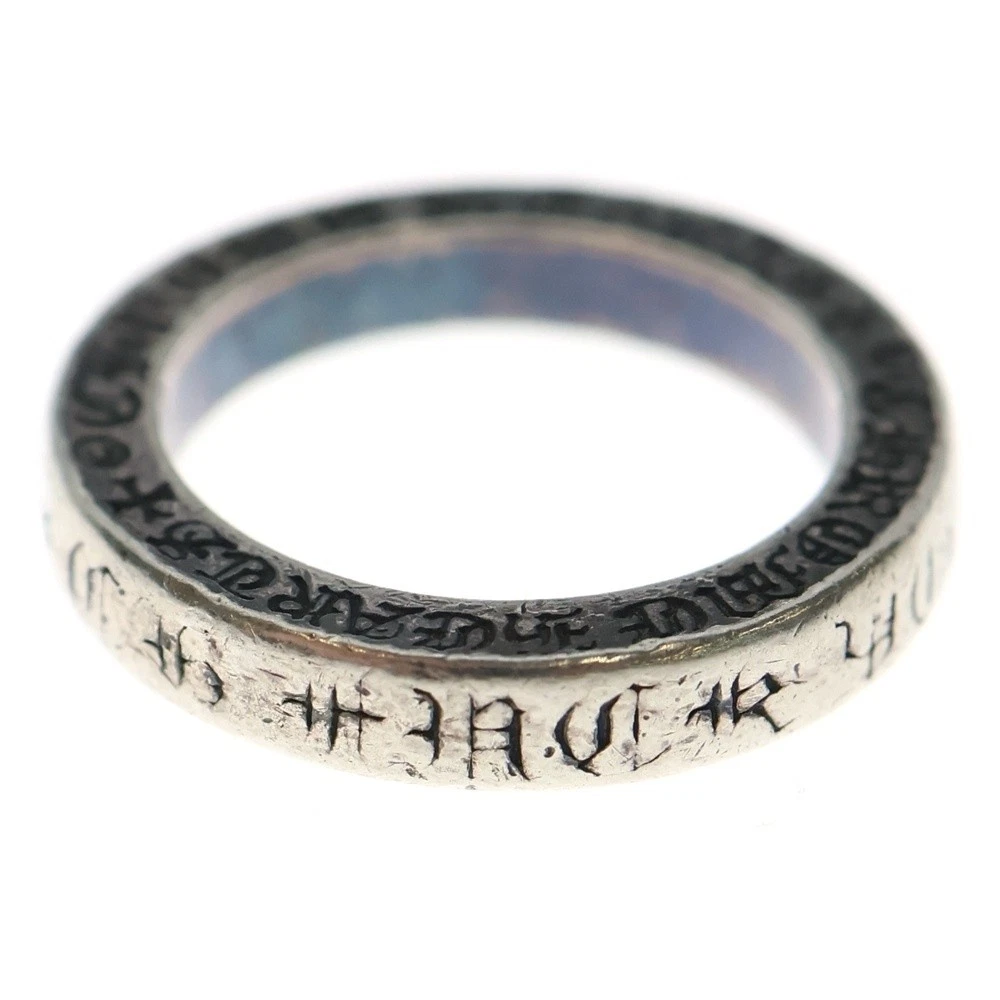 Chrome Hearts 3mm Spacer F You BCA333 Ring 925 US#5-1/4 P0051511