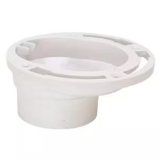 3 In. X 4 In. PVC Schedule 40 Offset Closet Flange Free Ship