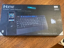iHome iConnect Media Keyboard  - Charge  Sync iPod, iPhone, iTunes