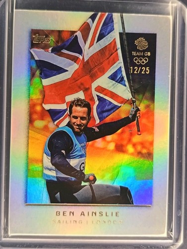 Topps Gb Team Set 2012 - Ben Ainslie /25 - Sailing
