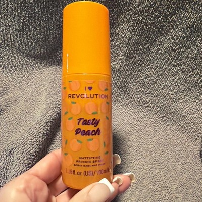 I Heart Revolution Tasty Peach  Mattifying ,Priming Spray 3.38fl oz NEW
