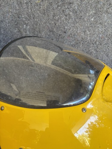 Cubierta de faros y carenado trasero parabrisas superior Ducati Monster 2001 amarillo - Imagen 6 de 20