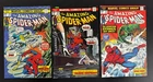 Amazing Spider-Man # 143 thru 145 - 1975  (3 issue vintage comic lot) Ungraded