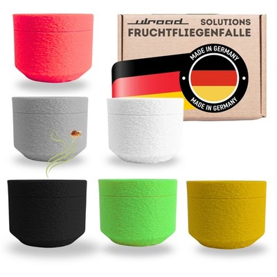 Fruchtfliegenfalle Essigfliegen Obstfliegen Lebendfalle für Fruit Fly Trap