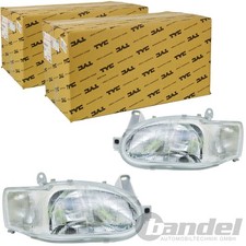 2x TYC H4 HAUPTSCHEINWERFER LINKS+RECHTS für FORD ESCORT VI CLASSIC 95-2001