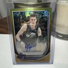 2025-26 Topps Chrome True Gold Auto Kyle Filipowski Utah Jazz /50