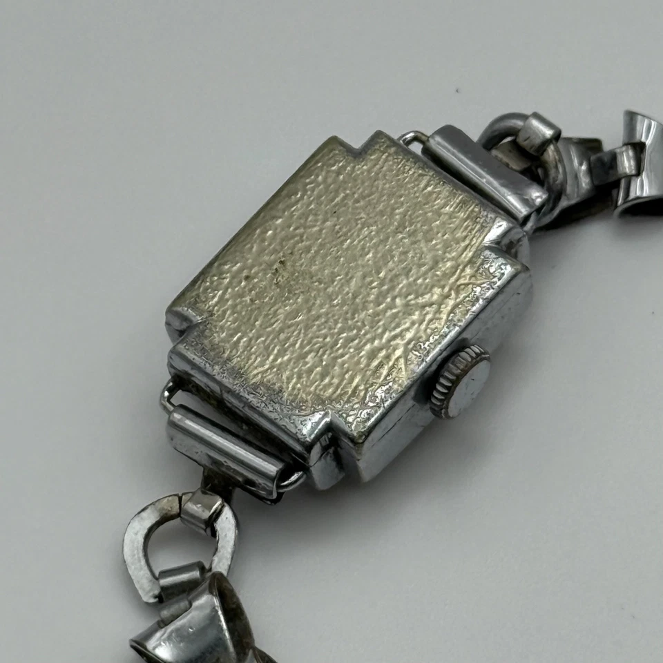 17mm Vintage Oris Mujer Suiza Prima Pulsera de Cuerda Reloj Piezas/Reparación - Imagen 2 de 4