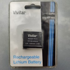 NEW Vivitar Replacement Battery for GoPro HERO4 GoPro AHDBT-401