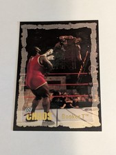 2004 Fleer WWE Chaos Gold Parallel #13 Booker T Trading Card