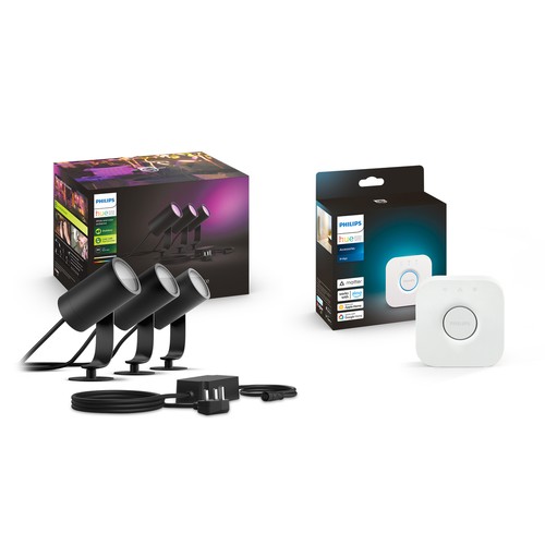 Philips 919313000064 Spot d'éclairage intelligent ZigBee noir LED intégrée aluminium 2