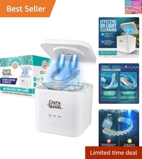 Professional Ultrasonic Retainer & Aligner Cleaning Pod - 190ml with UV Function