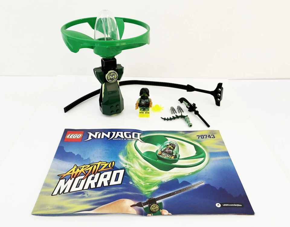 LEGO Ninjago 70743 Airjitzu Morro Flyer 100% Complete with Minifigure, photo 1 of 5