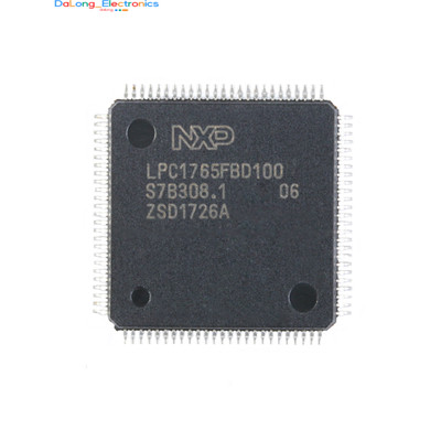 (5 Pcs)LPC1765FBD100,551 LQFP-100ARM Cortex-M3 32-bit Microcontroller -MCU