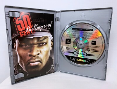 Sony Playstation 2 50 Cent Bulletproof Game Platinum Edition R4