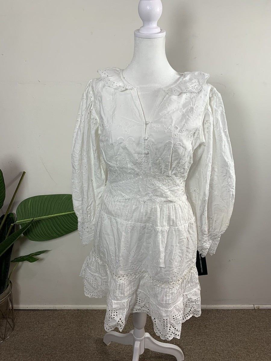 French Connection WOMENS Long Sleeve Dress, Sizs 6 French Connection WOMENS Long Sleeve Dress, Sizs 6