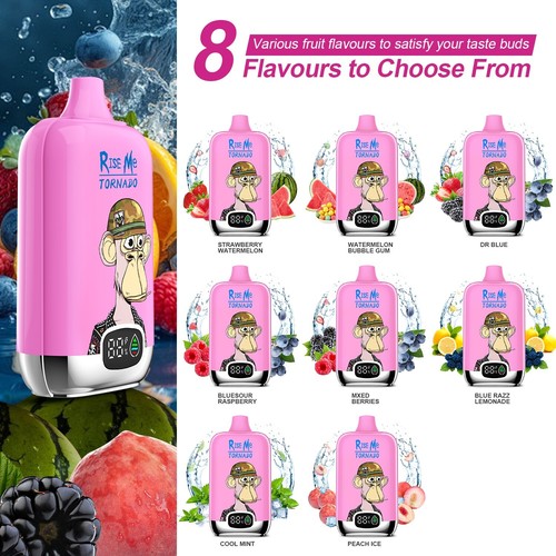 Einweg E-Shisha E-Zigarette AUPO Vape mit 0mg Nikotinfrei 6 Sorten Shisha Vapes - Bild 13 von 58