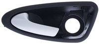 Innere VordertüRgriff FüR Seat Ibiza 2012-2016 Schwarz Mit Hebel Silber