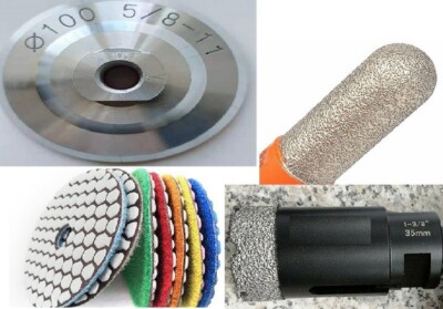 2'' ceramic marble granite core bit ball end grinding drum masonry stone buffer