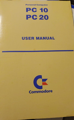 Personal Computer PC 10 PC 20 Advanced Graphics Adapter Commodore DEUTSCH !