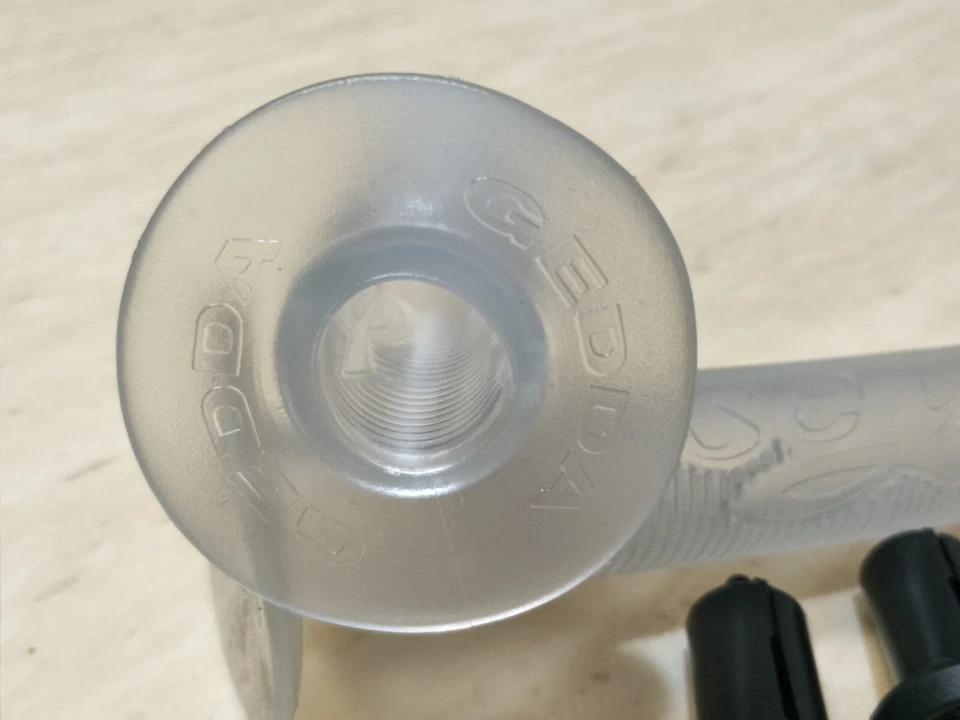 Odyssey Gedda Grip mid school BMX bicycle grips 134mm with Original End Plug - Image 3 of 4