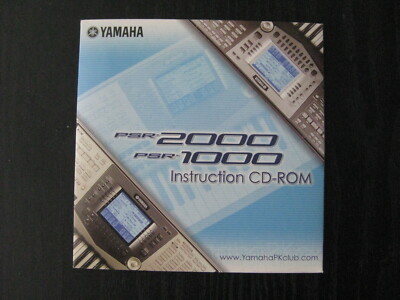 Yamaha PSR 1000 und PSR 2000 - Demo CD