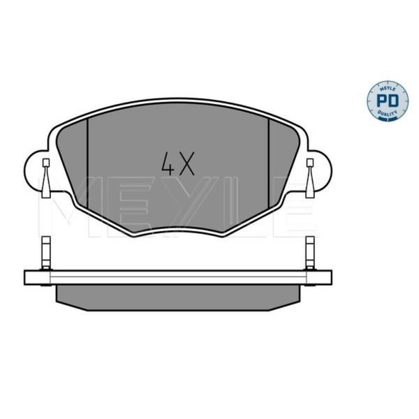 Meyle BremsbeläGe Vorne FüR Ford Mondeo III Turnier Jaguar X-Type-image