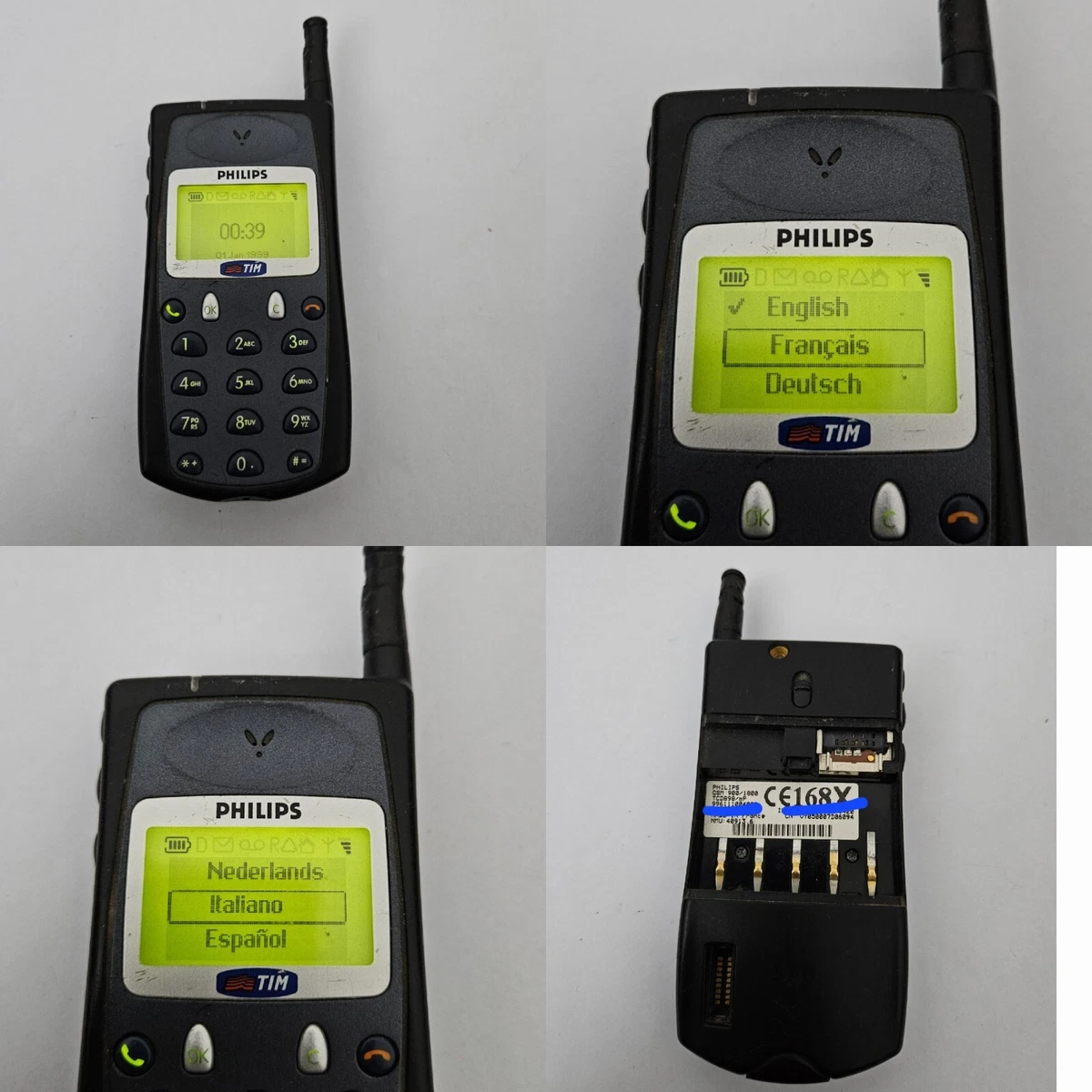 Téléphone Mobile Philips Genie 2000 - DUAL BAND - Pour Collection Ou Pièces (sans Chargeur)