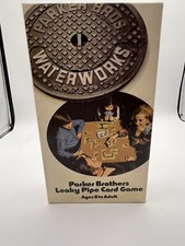 Waterworks Leaky Pipe Card Game Vintage Parker Brothers 1972 Made In USA