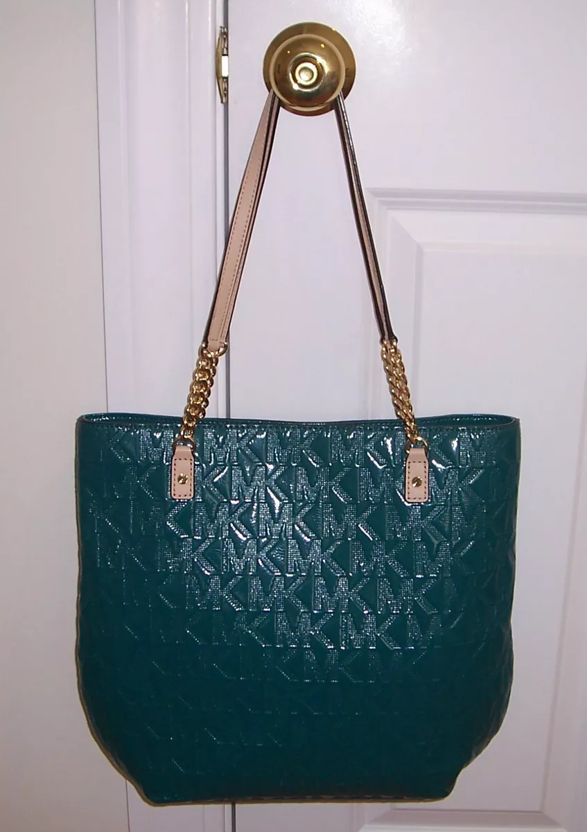 MK jet top set chain tote