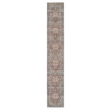2'6" x 15'8" Red Wool Heris Revival Hand Knotted XL Runner Oriental Rug R65883