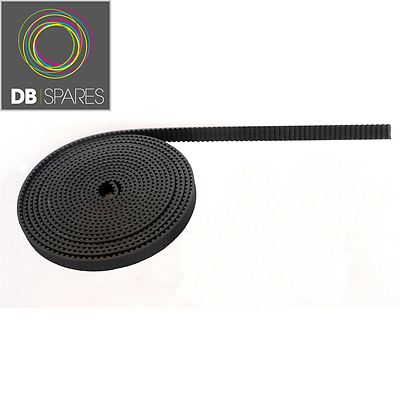 3 x 3D-Drucker GT2 Timingriemen 6mm Breite, Reprap Rostock Mendel Prusa