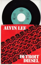ALVIN LEE (TEN YEARS AFTER) - DETROIT DIESEL - PROMO 45 WPS- GREAT SHAPE