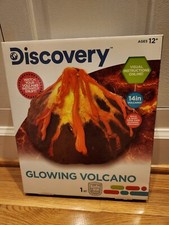 NEW Discovery Glowing Volcano Mold and Paint Your Own Erupting Volcano 422