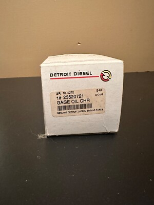 #ad Detroit Diesel Oil Pressure Gauge 23520721 $90.00