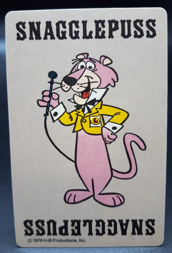 PACK FRESH Rare 1979 Hoyle Hanna Barbera Laff-A-Lympics Snagglepuss Old ...