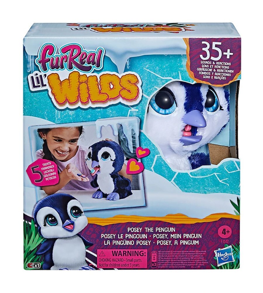 FURREAL LIL' WILDS POSY THE PENGUIN BY HASBRO ** BRAND NEW ** | eBay