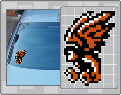 THE BIRD MAN Enemy #10 Sprite from CASTLEVANIA 2 Vinyl Decal Car Sticker