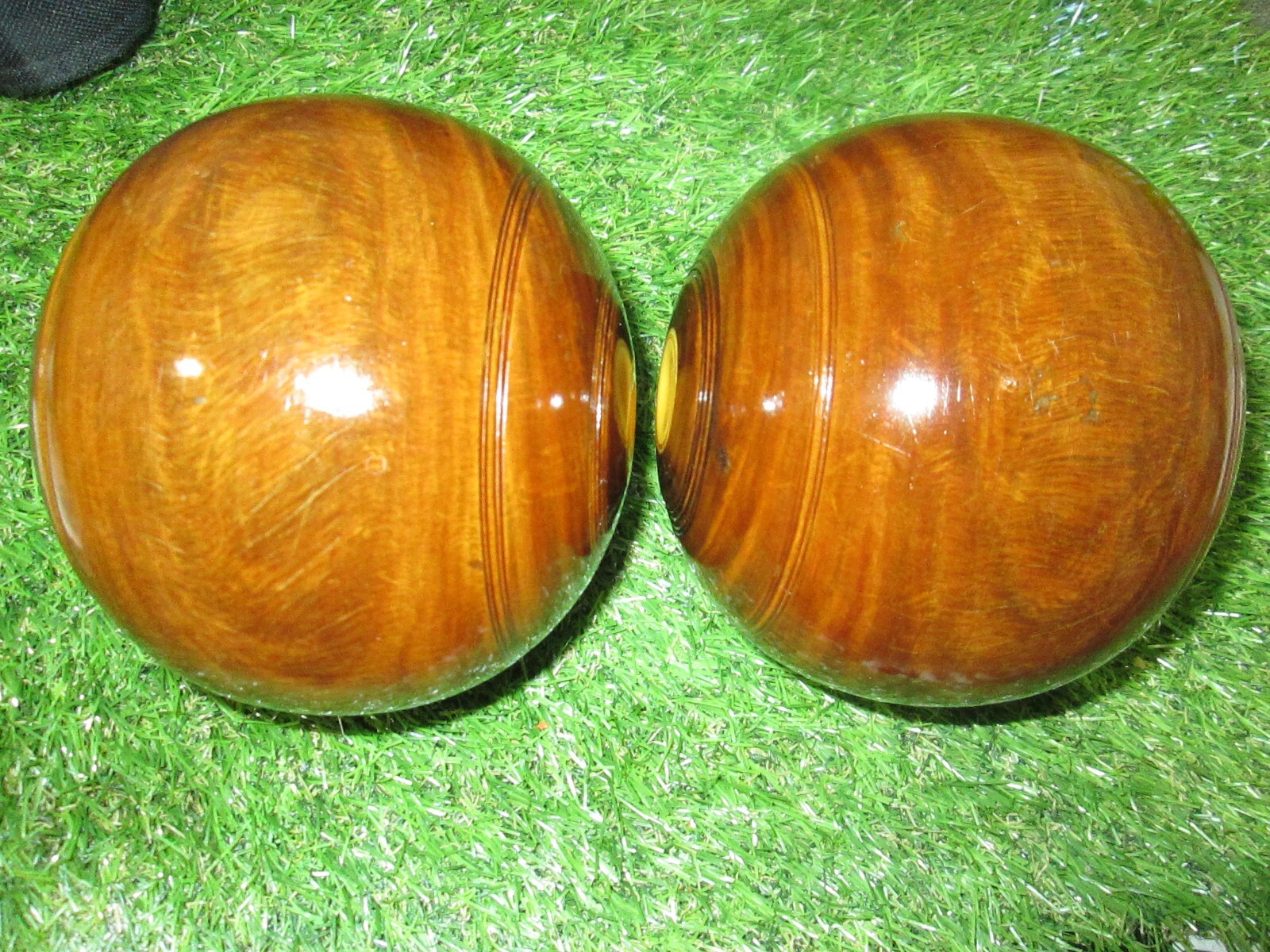 Excellent LIGNUM VITAE Crown Green Bowls Weight 207 eBay