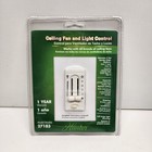 Hunter 4-Speed Ceiling Fan/Light Control 27183 Preset Dual-Slide On/Off Switch