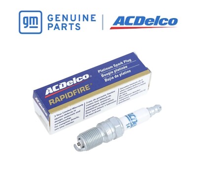 Genuine GM ACDelco RAPIDFIRE Platinum Spark Plugs #14 Set Of 6 19308033