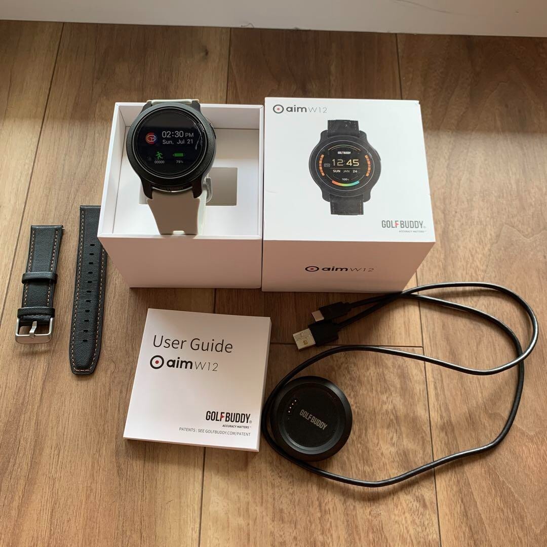 GOLF BUDDY aim W12 full color touch golf watch IPX7 TFTLCD GOLF BUDDY aim W12 full color touch golf watch IPX7 TFTLCD