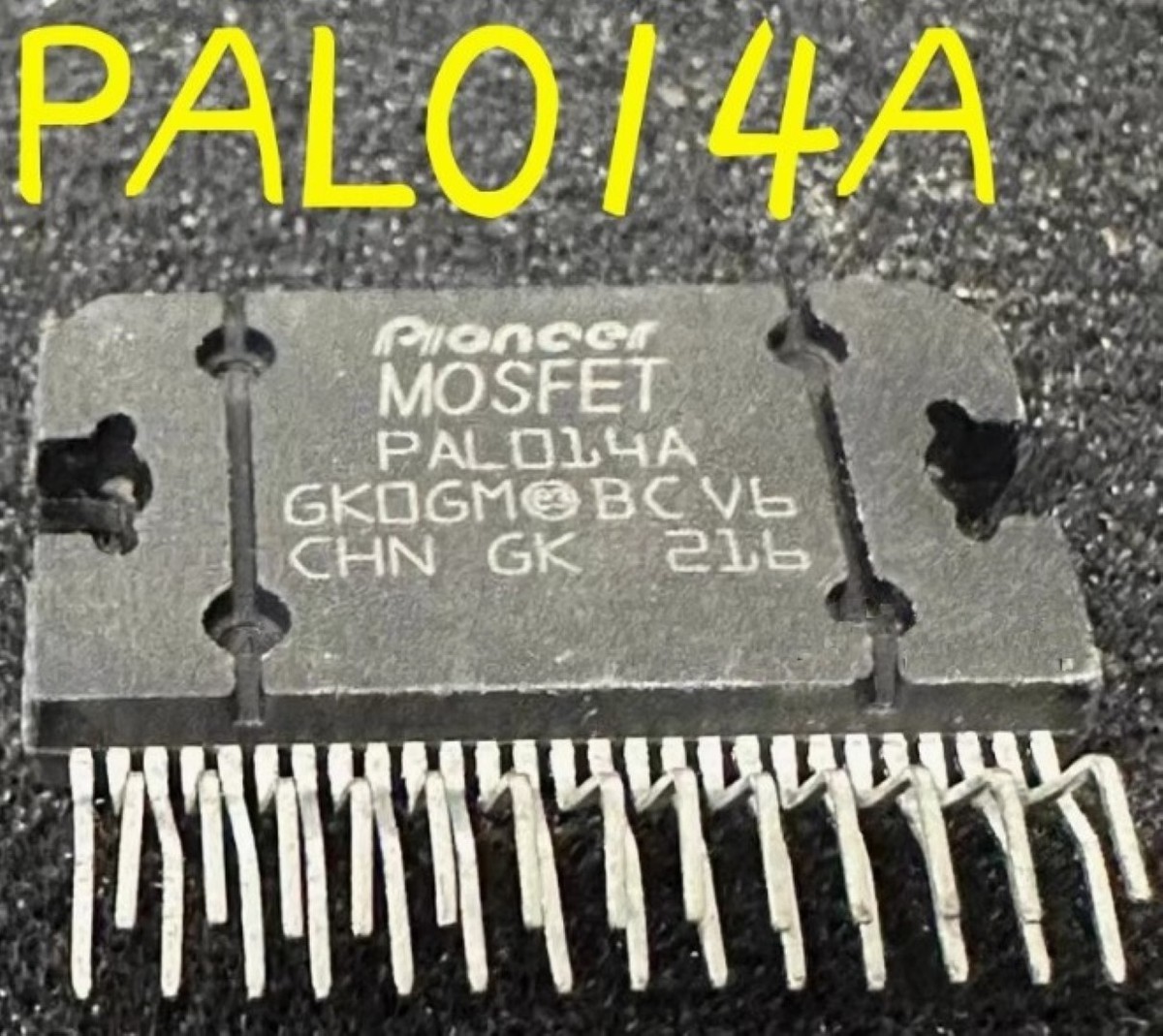 2pcs Pioneer PAL014A ZIP27 Audio Amplifier IC for High Power