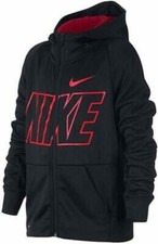 AUTHENTIC NIKE BOY'S THERMA DRI FIT F/Z HOODIE CJ4311-010