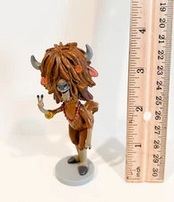 Disney Yax The Yak  ZOOTOPIA 4” PVC Figure - Good Condition