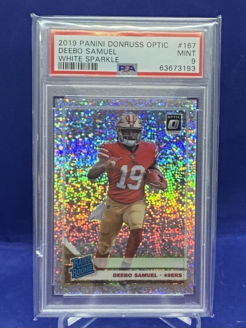 Deebo Samuel Panini Donruss Optic #167 White Sparkle