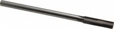 Made in USA 0.44" Carbide-Tipped 4 Flute Chucking Reamer Straight Flute, Stra...
