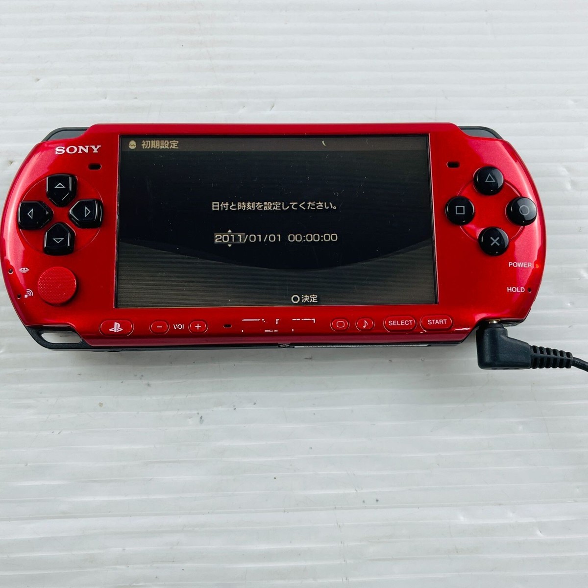 Sony PlayStation Portable PSP 3000 Black/Red Value Pack PSPJ